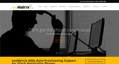 Desktop Screenshot of nexmatrix.com
