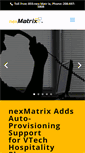 Mobile Screenshot of nexmatrix.com